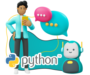 Умный чат-бот на Python - Школа программирования для детей, компьютерные курсы для школьников, начинающих и подростков - KIBERone г. Новороссийск